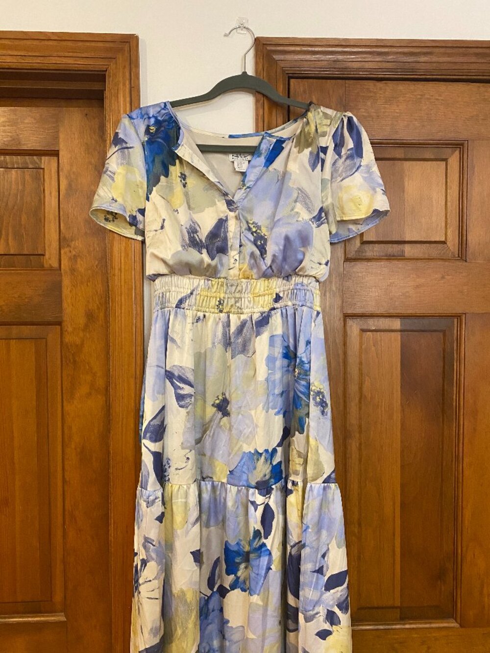 Nicole Miller Floral Maxi Dress